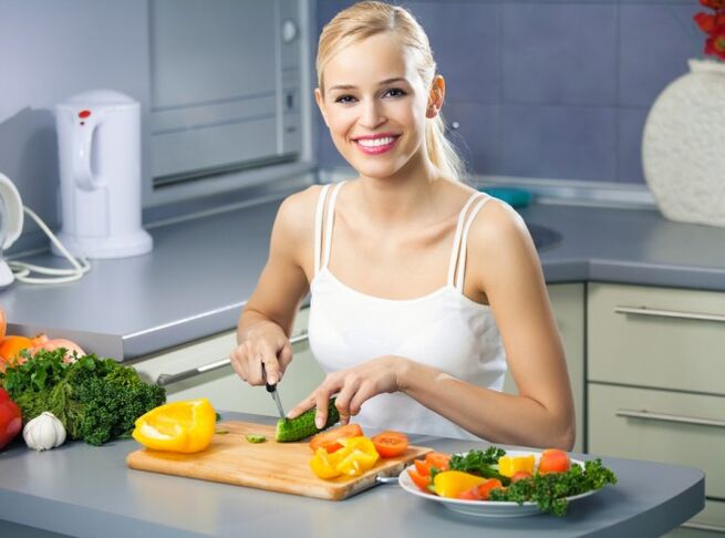 Prepare healthy food for a lean and healthy body