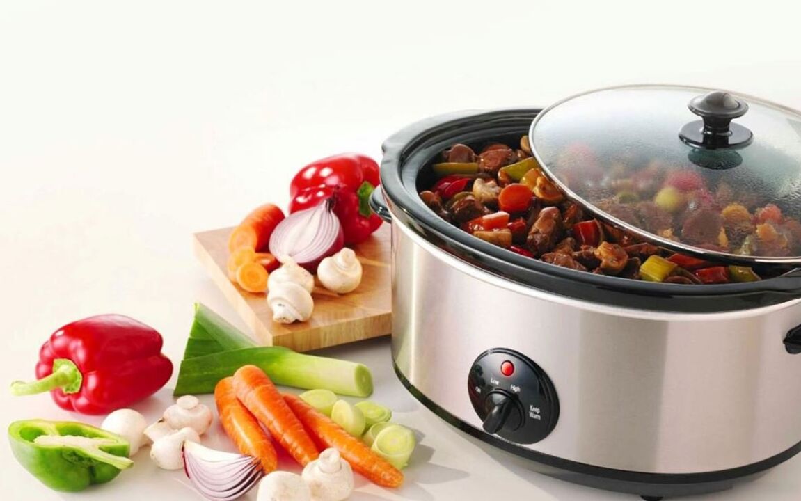 Cooking food in a multi-cooker for diabetes