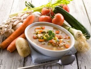 What to eat with gastritis of the stomach