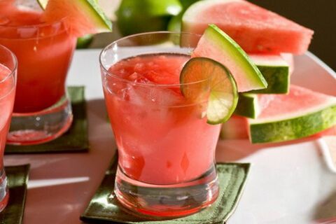 Watermelon diet for weight loss excludes all types of drinks